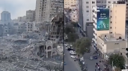 Qəzzanın İsrail hücumlarından “ƏVVƏL-SONRA” görüntüləri - VİDEO  