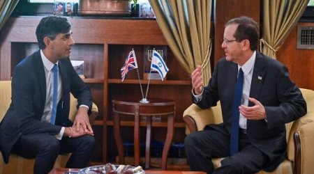 Böyük Britaniyanın Baş naziri: “Biz İsraili dəstəkləyirik” – VİDEO