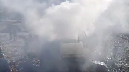 Şəmkirdə dəhşətli YANĞIN – ANBAAN VİDEO  