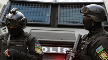 Polis Gəncədə əməliyyat keçirdi: SAXLANILANLAR VAR - FOTO