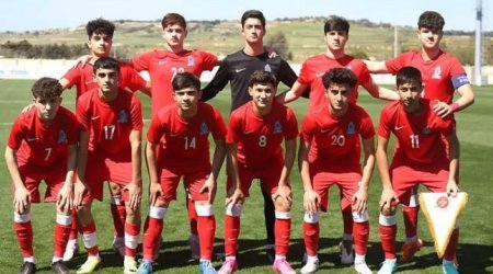 Azərbaycanın U-17 millisi qrup sonuncusu oldu