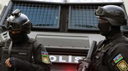 Xızıda ƏMƏLİYYAT: Silahlı şəxs saxlanıldı - FOTO