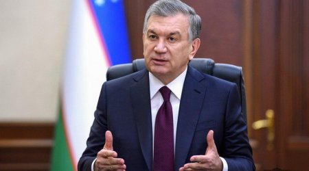 Şavkat Mirziyoyev İlham Əliyevi TƏBRİK ETDİ 