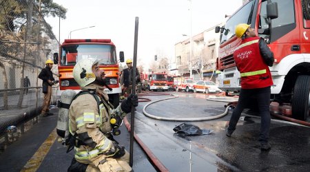 İranda narkoloji dispanserdə yanğın: 32 ölü, 17 yaralı var