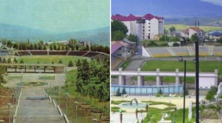 Xankəndi stadionundan ən son görüntülər - FOTO