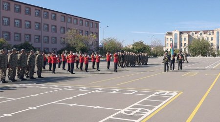 Əlahiddə Ümumqoşun Orduda növbəti buraxılış mərasimi keçirilib - FOTO/VİDEO 