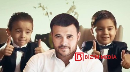 Emin atasının doğum gününü əkiz övladlarının çəkildiyi VİDEO ilə TƏBRİK ETDİ