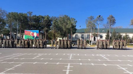 Azərbaycan Ordusunda Konstitusiya Günü münasibətilə silsilə tədbirlər keçirildi - FOTO