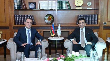 Ceyhun Bayramovun ICESCO-nun baş direktoru ilə görüşü olub - FOTO 