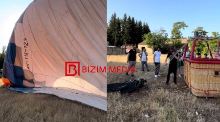 Şamaxıda hava şarı yaşayış evinin ərazisinə DÜŞDÜ – VİDEO  