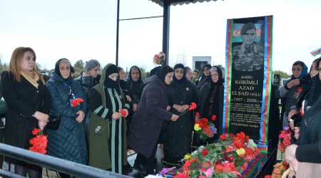 Göyçayda Vətən müharibəsi şəhidlərinin anım mərasimləri KEÇİRİLDİ - FOTO 