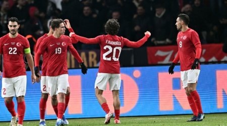 Türkiyə millisi Almaniyanı Berlində məğlub etdi - VİDEO