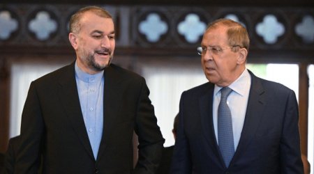 Lavrov iranlı həmkarı ilə Fələstin-İsrail münaqişəsini müzakirə etdi