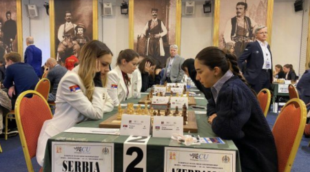 Qadın şahmatçılarımız Avropa çempionatında gümüş medal qazandı - İLK DƏFƏ