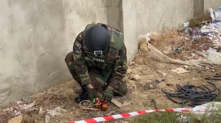 Bakıda xeyli sayda silah-sursat aşkarlandı – FOTO/VİDEO 