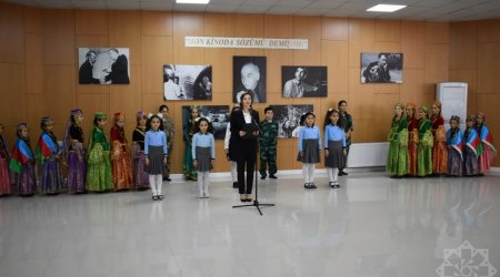 Görkəmli  kinorejissor doğulduğu şəhərdə anıldı - FOTO