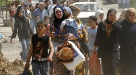 Fələstinli qaçqınlar Putindən vətəndaşlıq istədilər: “Amerikanı istəmirik!” - VİDEO