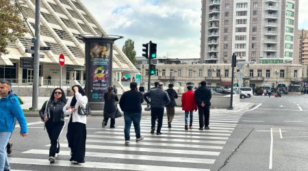 Bakının daha bir ərazisində yol hərəkətinin təşkili DƏYİŞDİ - FOTO