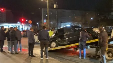 Sumqayıtda yol qəzası baş verib, xəsarət alanlar var - FOTO