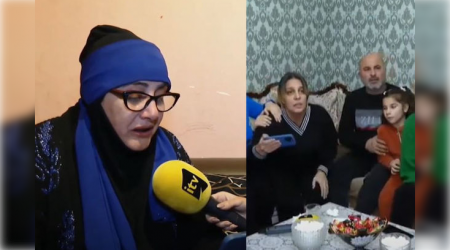 Əsirlikdən azad olunan hərbçilərimizin analarının sevinci - VİDEO