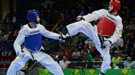 Azərbaycan taekvondoçusu Yay Olimpiya Oyunlarına vəsiqə qazandı - VİDEO