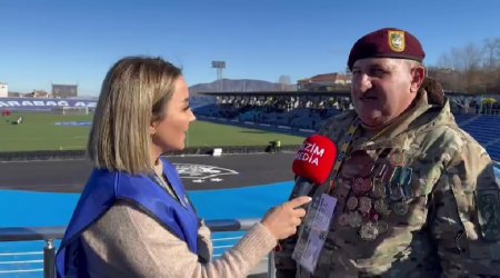 Qəhrəman döyüşçü Vidadi Ağagülovun Xankəndi şəhər stadionundan TƏƏSSÜRATLARI