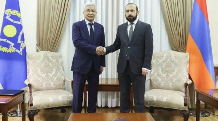 Mirzoyan KTMT-nin baş katibi ilə Cənubi Qafqazdakı vəziyyəti MÜZAKİRƏ EDİB