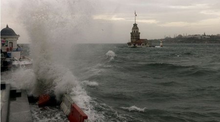 İstanbulda fırtına xəbərdarlığı edilib