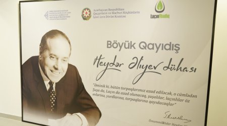 Laçında “Böyük Qayıdış: Heydər Əliyev dühası” adlı tədbir təşkil edilib - FOTO/VİDEO