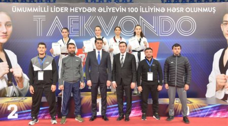 Taekvondo üzrə Azərbaycan çempionatı başa çatıb