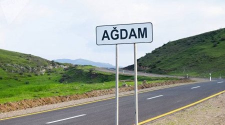 Ağdam şəhərində 189 kilometrlik YOL ÇƏKİLƏCƏK