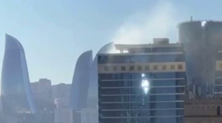 SON DƏQİQƏ: Hilton hoteldə yanğın – VİDEO