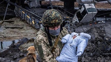 Ukraynada 514 uşaq müharibə qurbanı olub