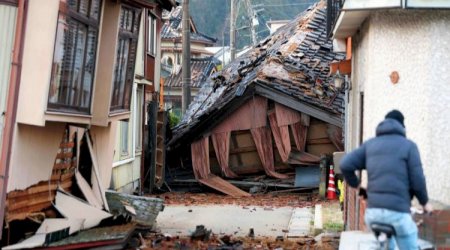 Yaponiyada baş verən zəlzələdə ölənlərin sayı 48 nəfərə ÇATIB 