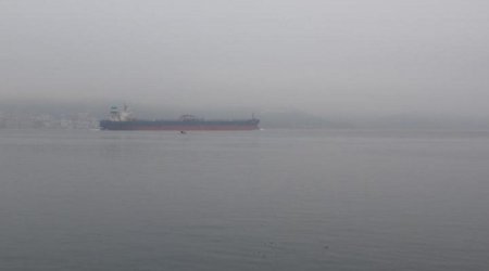 Çanaqqala boğazında qatı duman: Gəmilərin hərəkəti dayandırıldı