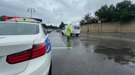 Yol polisindən hava ilə bağlı sürücülərə ÇAĞIRIŞ