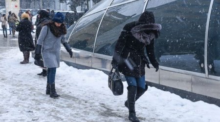 DYP hava şəraiti ilə əlaqədar piyadalara müraciət etdi - FOTO