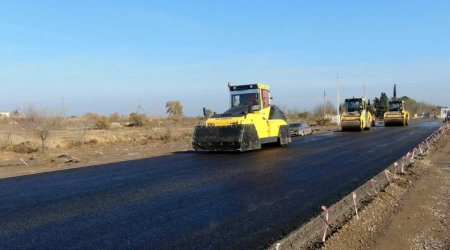 Ələt-Astara-İran magistralında yenidənqurma işləri davam edir - FOTO 