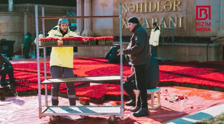 Şəhidlər xiyabanı bu gün – FOTOREPORTAJ  