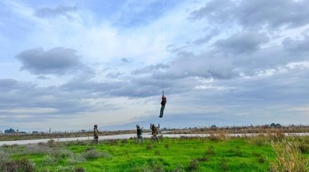 Türkiyədə Azərbaycan hərbçilərinə təlimlər keçirilir - FOTO