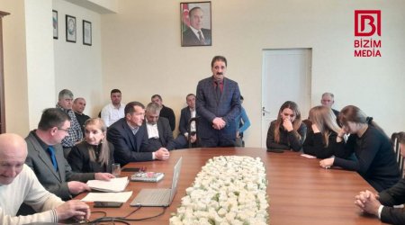 Quba mədəniyyət mərkəzində 20 Yanvar faciəsinin 34-cü ildönümünə həsr edilən dəyirmi masa KEÇİRİLDİ - FOTO