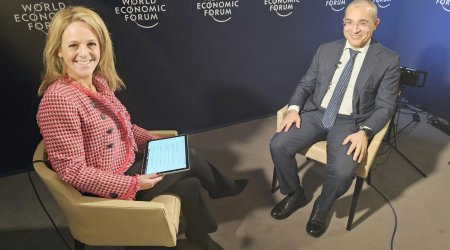 Mikayıl Cabbarov Çinin “CGTN Europe” televiziya kanalına müsahibə verib - FOTO