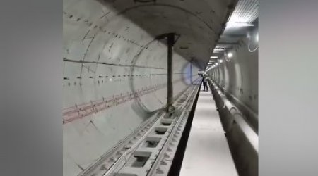 Mecidiyeköy-İstanbul Hava Limanı metro xəttində QƏZA - VİDEO