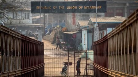 Hindistan Myanma ilə sərhəddə hasar çəkəcək