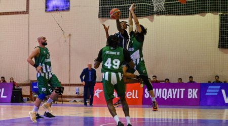 Basketbol Liqası: “Sərhədçi”dən ardıcıl üçüncü qələbə - FOTO 