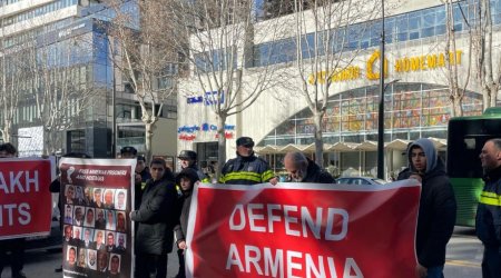 Gürcüstanda erməni diasporunun aksiyası baş tutmadı