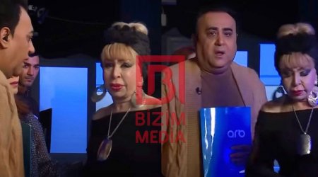 Elgizin verilişinə gələn Ruhəngiz ƏSƏBİLƏŞDİ - VİDEO