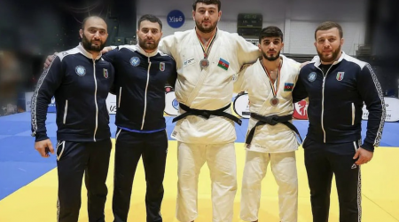 Cüdoçularımız Belçikada 4 medal qazandılar