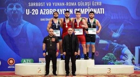 Güləş üzrə Azərbaycan çempionatının qalibləri müəyyənləşdi - FOTO