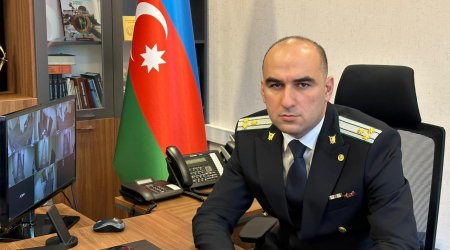 Firad Əliyev: “Ötən ay Hərbi Prokurorluqda  qeydə alınmış cinayətlərin 100 faizinin üstü açılıb”